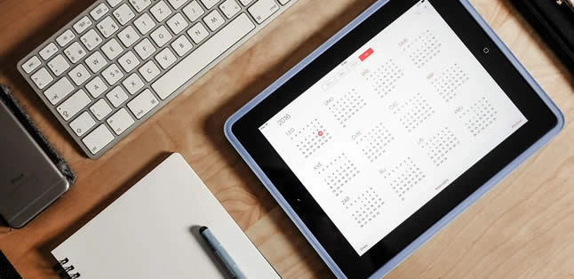 digital calendar